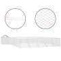 Perrera exterior con toldo acero galvanizado plata 12x12x2,5 m by vidaXL, Dog kennels and fences - Ref: Foro24-3190474, Price...