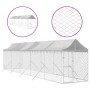 Außenzwinger mit silberverzinkter Stahlmarkise 2x10x2,5m von vidaXL, Hundehütten und Zäune - Ref: Foro24-3190484, Preis: 459,...
