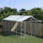 Außenzwinger mit silberverzinktem Stahldach 3x7,5x2,5 m von vidaXL, Hundehütten und Zäune - Ref: Foro24-3190489, Preis: 492,6...