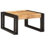 Estante de baño 40 x 50 x 23 cm Madera maciza de mango y hierro