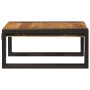 Estante de baño 40 x 50 x 23 cm Madera maciza de mango y hierro