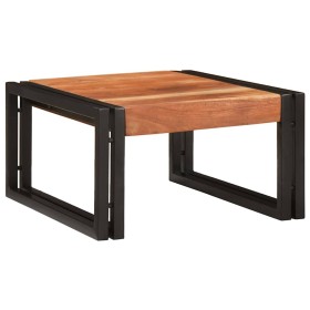 Estante de baño 40 x 50 x 23 cm Madera maciza de mango y hierro