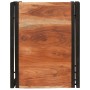 Estante de baño 40 x 50 x 23 cm Madera maciza de mango y hierro