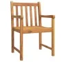 Sillas de jardín 4 uds madera maciza de acacia 56x55,5x90 cm von vidaXL, Gartenstühle - Ref: Foro24-3206272, Preis: 335,48 €,...