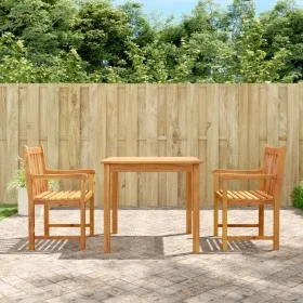 3-teiliges Massivholz-Gartenspeiseset aus Akazienholz von vidaXL, Gartensets - Ref: Foro24-3206275, Preis: 281,36 €, Rabatt: %