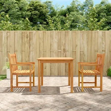 3-teiliges Massivholz-Gartenspeiseset aus Akazienholz von vidaXL, Gartensets - Ref: Foro24-3206275, Preis: 294,88 €, Rabatt: %