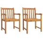 Juego de comedor de jardín 3 piezas madera maciza de acacia by vidaXL, Garden sets - Ref: Foro24-3206275, Price: 300,90 €, Di...