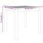Juego de comedor de jardín 3 piezas madera maciza de acacia by vidaXL, Garden sets - Ref: Foro24-3206275, Price: 300,90 €, Di...