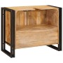 Mueble para lavabo de baño Madera maciza de Mango y Hierro