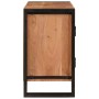 Mueble para lavabo de baño Madera maciza de Acacia y Hierro