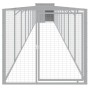 Hundezwinger aus hellgrauem verzinktem Stahl 110x1017x110cm von vidaXL, Hundehütten - Ref: Foro24-3189087, Preis: 503,57 €, R...