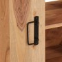 Mueble para lavabo de baño Madera maciza de Acacia y Hierro