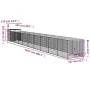 Hundezwinger aus hellgrauem verzinktem Stahl 110x1017x110cm von vidaXL, Hundehütten - Ref: Foro24-3189087, Preis: 489,17 €, R...