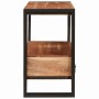 Mueble para lavabo de baño Madera maciza de Acacia y Hierro