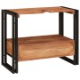 Mueble para lavabo de baño Madera maciza de Acacia y Hierro