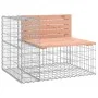 Gabionen-Design-Gartenbank aus Douglasienholz, 287 x 71 x 65,5 cm von vidaXL, Gartenbänke - Ref: Foro24-3196252, Preis: 343,3...