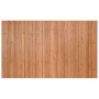Alfombra rectangular bambú color natural 60x100 cm