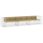 Banco jardín con gaviones madera pino impregnada 347x71x65,5 cm von vidaXL, Gartenbänke - Ref: Foro24-3196256, Preis: 417,16 ...
