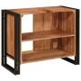 Mueble para lavabo de baño Madera maciza de Acacia y Hierro