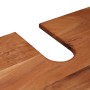 Mueble para lavabo de baño Madera maciza de Acacia y Hierro