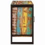 Mueble para lavabo de baño Madera maciza recuperada y hierro