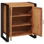 Armario de Noche Marrón 38 x 33 x 58 cm madera maciza de acacia