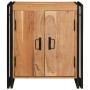 Armario de Noche Marrón 38 x 33 x 58 cm madera maciza de acacia