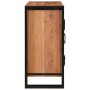 Armario de Noche Marrón 38 x 33 x 58 cm madera maciza de acacia