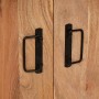 Armario de Noche Marrón 38 x 33 x 58 cm madera maciza de acacia