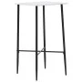 High table and stools set 5 pieces dark gray fabric by vidaXL, Furniture sets for kitchens and dining rooms - Ref: Foro24-305...