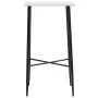 High table and stools set 5 pieces dark gray fabric by vidaXL, Furniture sets for kitchens and dining rooms - Ref: Foro24-305...