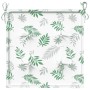 Chair cushions 6 pcs fabric leaf print 50x50x3 cm by vidaXL, Cushions for chairs and sofas - Ref: Foro24-361088, Price: 33,46...