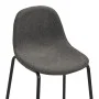 High table and stools set 5 pieces dark gray fabric by vidaXL, Furniture sets for kitchens and dining rooms - Ref: Foro24-305...