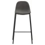 High table and 5-piece dark gray fabric stools. by vidaXL, Furniture sets for kitchens and dining rooms - Ref: Foro24-3051126...