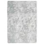 Alfombra peluda de pelo largo NAVARRA gris plateado 120x170 cm