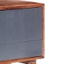 Grauer TV-Schrank aus Sheesham-Massivholz, 140 x 30 x 35 cm von vidaXL, TV-Möbel - Ref: Foro24-286369, Preis: 181,66 €, Rabat...