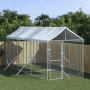 Außenzwinger mit silberverzinkter Stahlmarkise 2x6x2,5 m von vidaXL, Hundehütten und Zäune - Ref: Foro24-3190483, Preis: 304,...