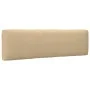 Otomana de jardín de palets madera de pino impregnada gris de vidaXL, Sofás modulares de exterior - Ref: Foro24-3066484, Prec...