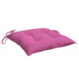 Chair cushions 4 units pink fabric 40x40x7 cm by vidaXL, Cushions for chairs and sofas - Ref: Foro24-361502, Price: 39,24 €, ...