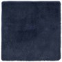 Alfombra de pelo largo NAVARRA azul marino 160x160 cm poliéster