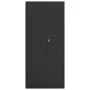 Black steel filing cabinet 90x40x240 cm by vidaXL, Lockers and storage cabinets - Ref: Foro24-3188327, Price: 470,15 €, Disco...