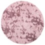 Alfombra de pelo largo NAVARRA rosa polvoriento 100x100 cm