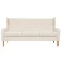 3-Sitzer-Sofa aus cremeweißem Stoff von vidaXL, Sofas - Ref: Foro24-245451, Preis: 385,35 €, Rabatt: %