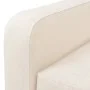 3-Sitzer-Sofa aus cremeweißem Stoff von vidaXL, Sofas - Ref: Foro24-245451, Preis: 385,35 €, Rabatt: %