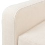3-Sitzer-Sofa aus cremeweißem Stoff von vidaXL, Sofas - Ref: Foro24-245451, Preis: 391,25 €, Rabatt: %