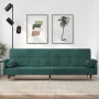 Schlafsofa mit dunkelgrünen Samtkissen von vidaXL, Sofas - Ref: Foro24-351859, Preis: 315,50 €, Rabatt: %