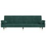 Schlafsofa mit dunkelgrünen Samtkissen von vidaXL, Sofas - Ref: Foro24-351859, Preis: 315,50 €, Rabatt: %