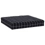 Cojín para palés tela Oxford a cuadros negro 60x60x8 cm by vidaXL, Cushions for chairs and sofas - Ref: Foro24-361805, Price:...