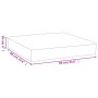 Cojín para palés tela Oxford a cuadros negro 60x60x8 cm by vidaXL, Cushions for chairs and sofas - Ref: Foro24-361805, Price:...