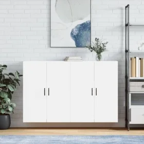 Wall cabinets 2 units white 69.5x34x90 cm by vidaXL, Sideboards - Ref: Foro24-3195635, Price: 141,59 €, Discount: %